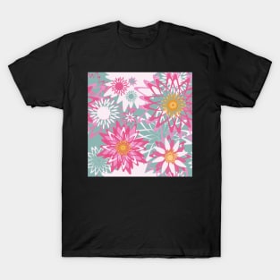 Graphical floral pattern T-Shirt